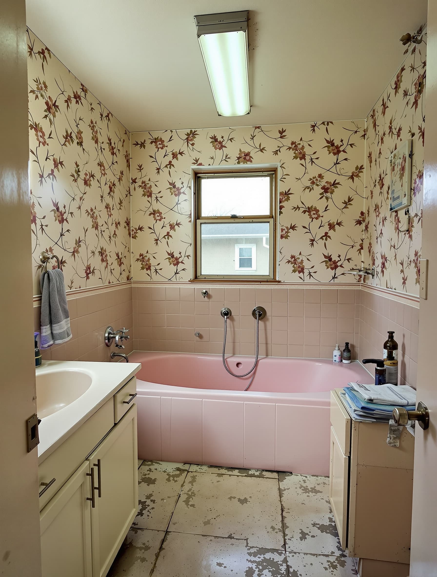 Worcester bathroom before renovation
