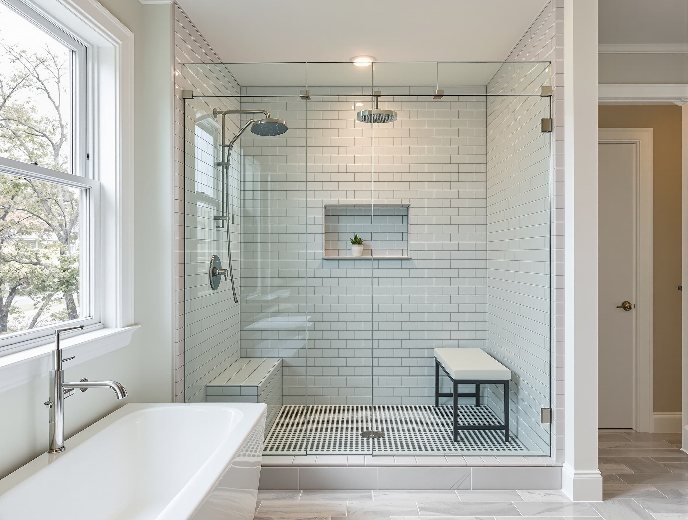 Tub to Shower Conversion