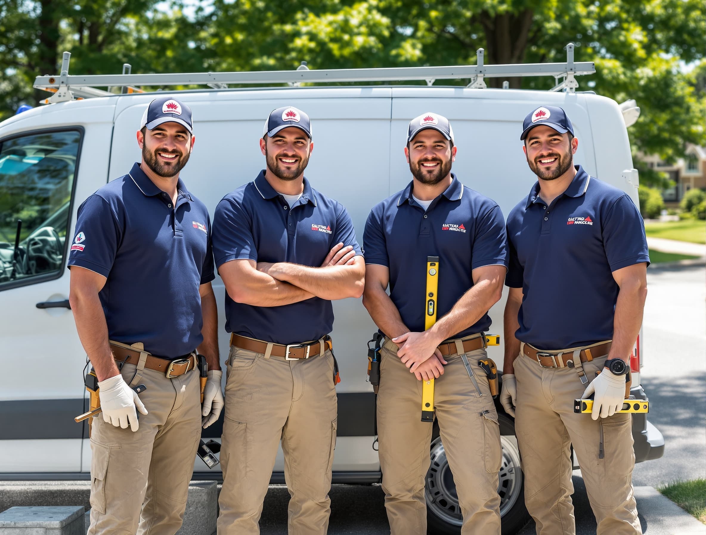 Commonwealth Bath crew on site